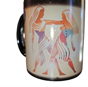 Gemini Twins Hot Transforming Mug Starts Dark Heat Turns It To Gemini 10oz